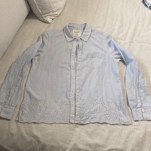 American eagle button up shirt